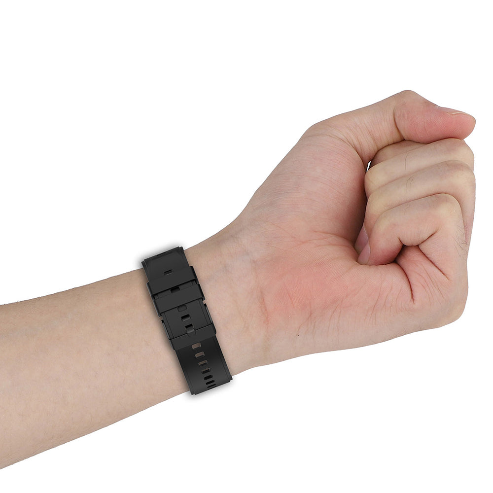 Remen Techsuit W026 za Samsung Galaxy Watch / Huawei Watch Series, 20mm, Višnja