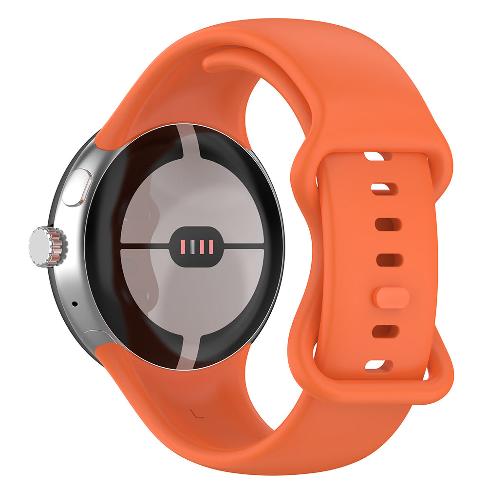 Techsuit W031 remen za Google Pixel Watch 4 41mm / Watch 3 41mm / Watch 2 / Watch, Narančasta