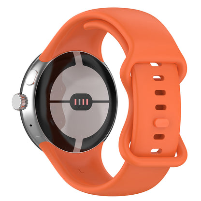 Techsuit W031 remen za Google Pixel Watch 4 41mm / Watch 3 41mm / Watch 2 / Watch, Narančasta