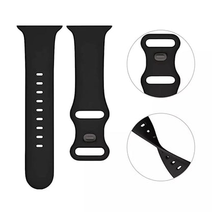 Remen Techsuit W031 za Apple Watch 42mm / 41mm / 40mm / 38mm seriju, Crni