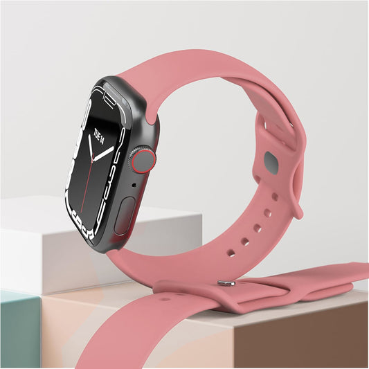 Remen Techsuit W031 za Apple Watch 42mm / 41mm / 40mm / 38mm seriju, Roza