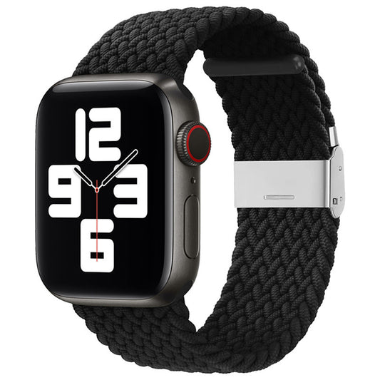 Remen Techsuit W032 za Apple Watch 49mm / 46mm / 45mm / 44mm / 42mm serije, Crni