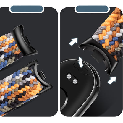 Remen Techsuit W032 za Xiaomi Smart Band 9 / 8, Roza