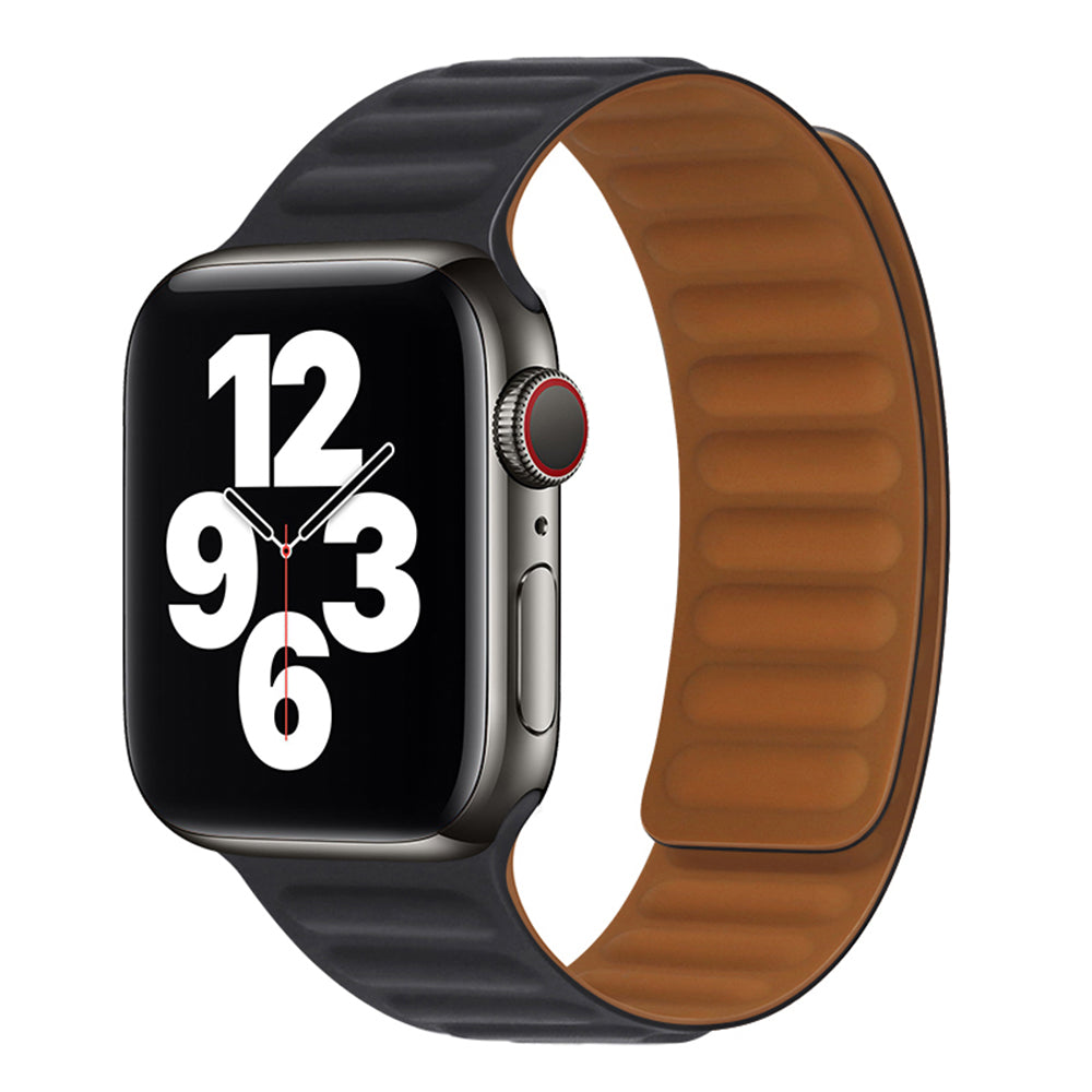 Remen Techsuit W035 za Apple Watch 49mm / 46mm / 45mm / 44mm / 42mm serije, Crni