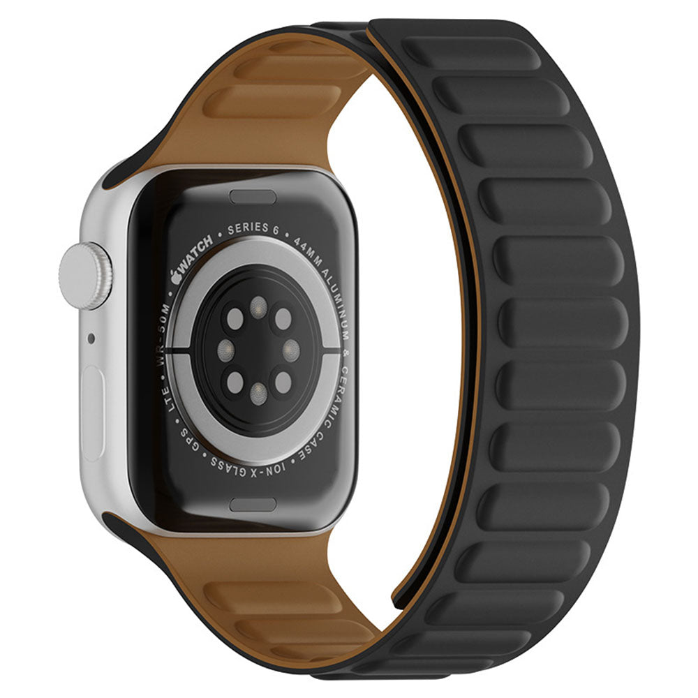 Remen Techsuit W035 za Apple Watch 49mm / 46mm / 45mm / 44mm / 42mm serije, Crni
