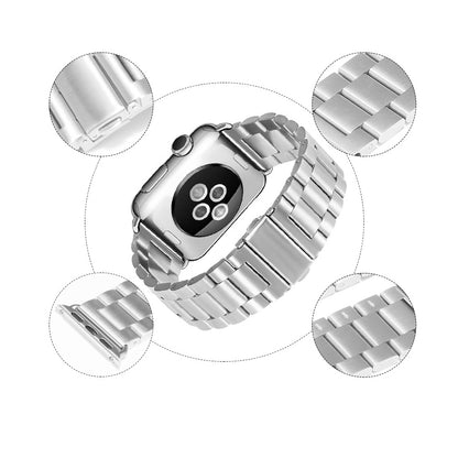 Remen Techsuit W036 za Apple Watch 42mm / 41mm / 40mm / 38mm serije, Srebrni