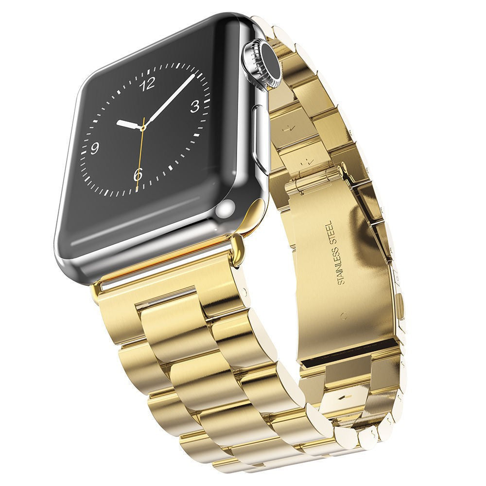Remen Techsuit W036 za Apple Watch 49mm / 46mm / 45mm / 44mm / 42mm serije, Zlatni