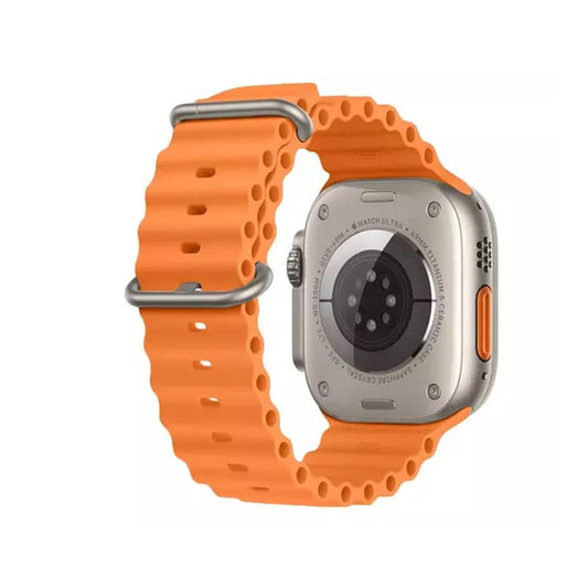 Techsuit remen W038 za Apple Watch 49mm / 46mm / 45mm / 44mm / 42mm Series, Narančasta