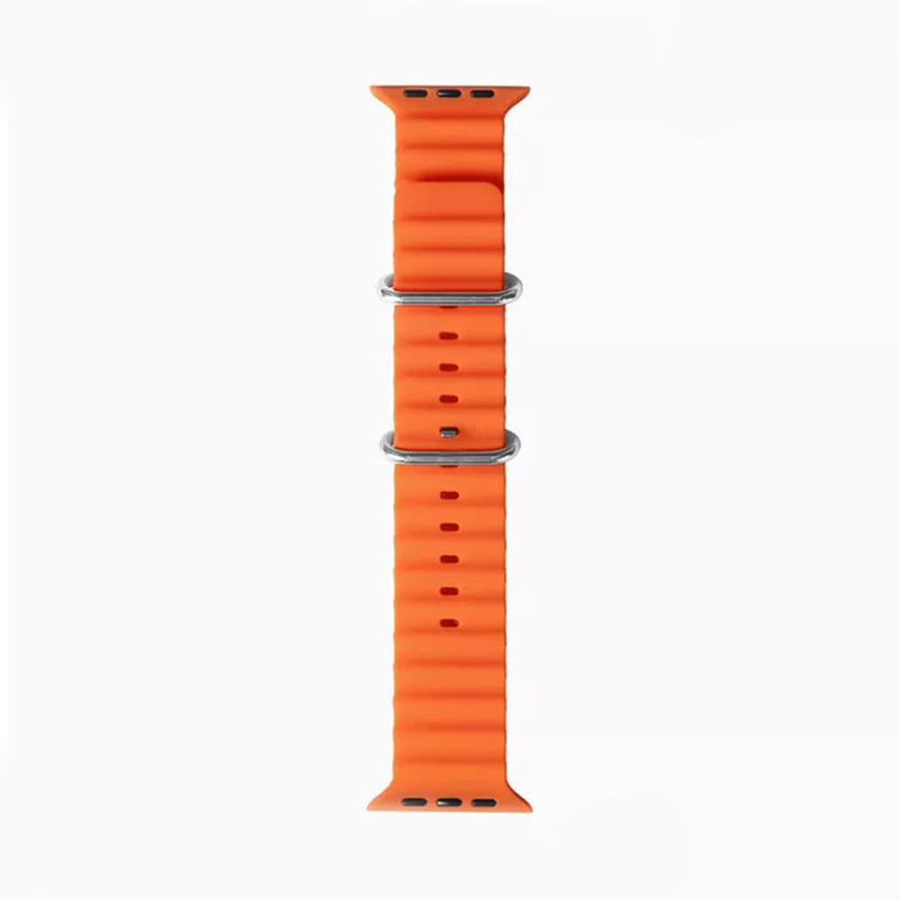 Techsuit remen W038 za Apple Watch 49mm / 46mm / 45mm / 44mm / 42mm Series, Narančasta