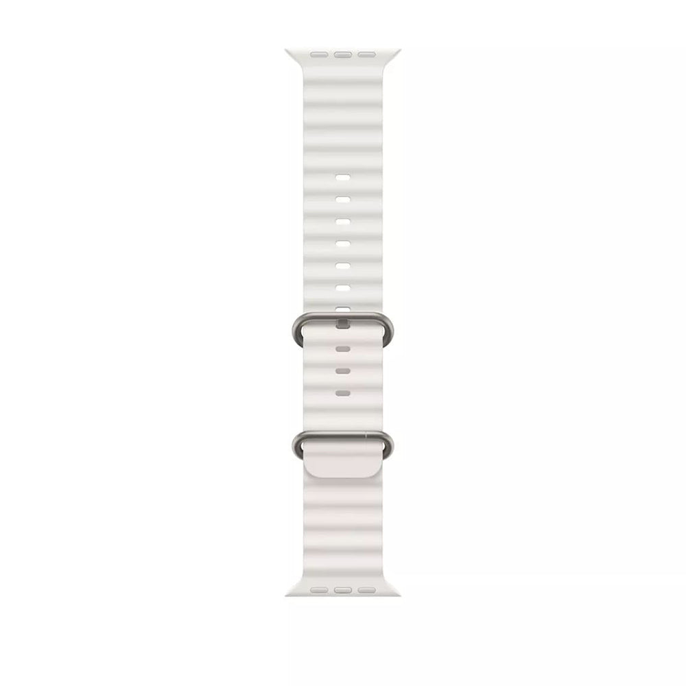 Techsuit remen W038 za Apple Watch 49mm / 46mm / 45mm / 44mm / 42mm Series, Bijela