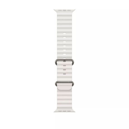 Techsuit remen W038 za Apple Watch 49mm / 46mm / 45mm / 44mm / 42mm Series, Bijela