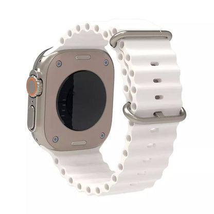 Techsuit remen W038 za Apple Watch 49mm / 46mm / 45mm / 44mm / 42mm Series, Bijela