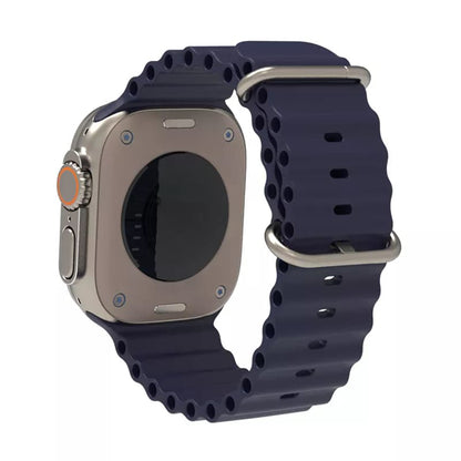 Techsuit remen W038 za Apple Watch 49mm / 46mm / 45mm / 44mm / 42mm Series, Tamnoplava