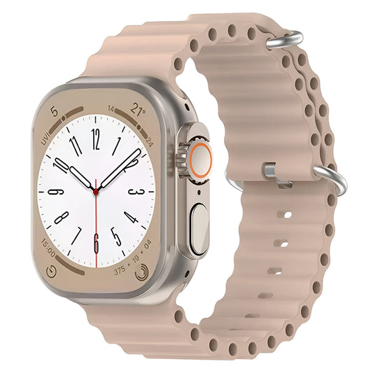 Techsuit remen W038 za Apple Watch 49mm / 46mm / 45mm / 44mm / 42mm Series, Smeđa