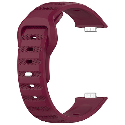 Techsuit W050 remen za Huawei Watch Fit 5 Pro / Fit 5 / Fit 4 Pro / Fit 4 / Fit 3, Bordo