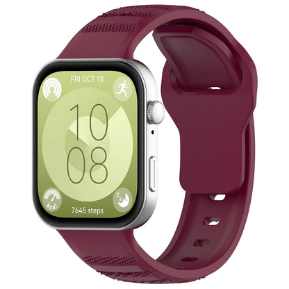 Techsuit W050 remen za Huawei Watch Fit 5 Pro / Fit 5 / Fit 4 Pro / Fit 4 / Fit 3, Bordo