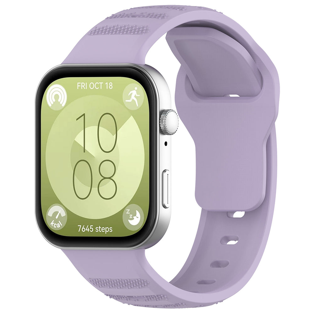 Remen Techsuit W050 za Huawei Watch Fit 4 Pro / Watch Fit 4 / Watch Fit 3, Ljubičasti