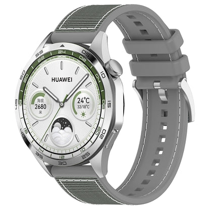Remen Techsuit W051 za Huawei Watch / Xiaomi Watch Series, 22mm, Sivi