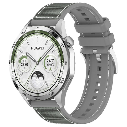 Remen Techsuit W051 za Huawei Watch / Xiaomi Watch Series, 22mm, Sivi