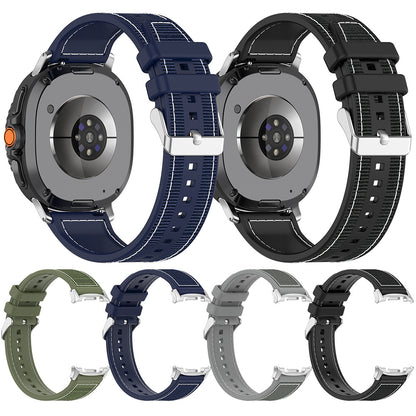 Remen Techsuit W051 za Samsung Galaxy Watch 8 Classic / Watch8 44mm / Watch 8 40mm, Zelen