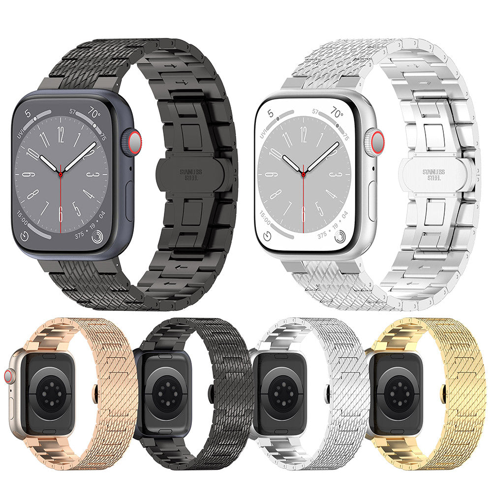 Remen Techsuit W052 za Apple Watch 49mm / 46mm / 45mm / 44mm / 42mm serije, Srebrni