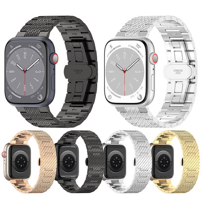 Remen Techsuit W052 za Apple Watch 49mm / 46mm / 45mm / 44mm / 42mm serije, Srebrni