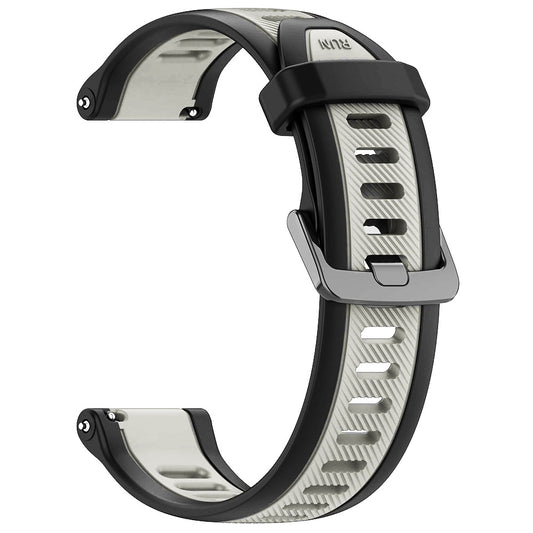 Techsuit W053 remen za Samsung Galaxy Watch / Huawei Watch Series, 20mm, Sivi