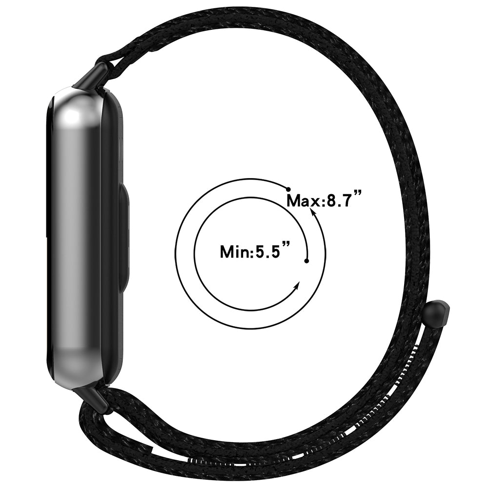 Techsuit remen W054 za Honor Band 11 / 11 Pro, crni