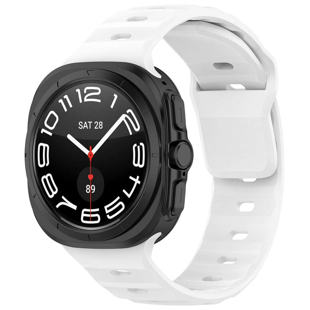 Techsuit W055 remen za Samsung Galaxy Watch Ultra, Bijela