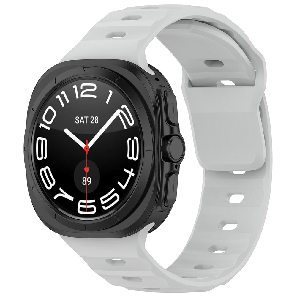 Curea Techsuit W055 za Samsung Galaxy Watch Ultra, Siva