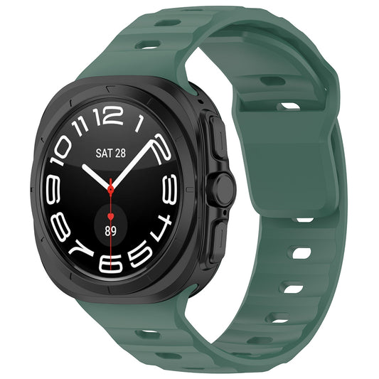 Techsuit W055 remen za Samsung Galaxy Watch Ultra, Tamno zelen