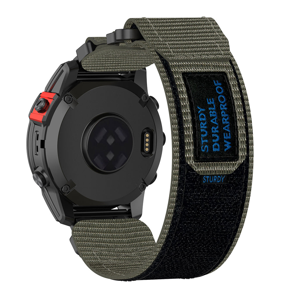 Remen Techsuit W057 za Garmin Watch Fenix seriju, 26mm, Sivi