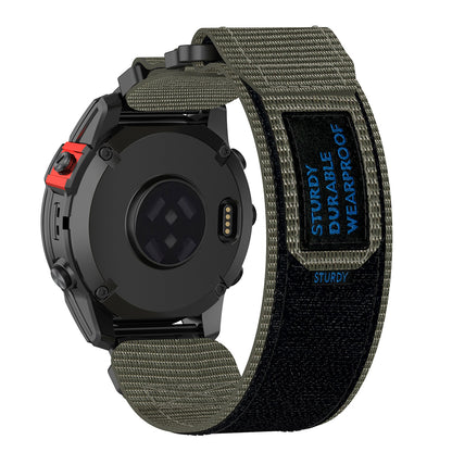 Remen Techsuit W057 za Garmin Watch Fenix seriju, 26mm, Sivi