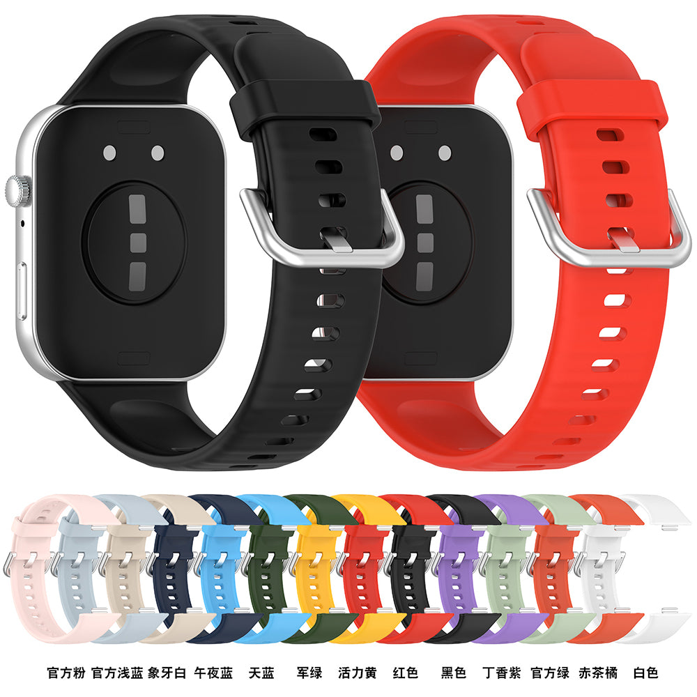 Remen Techsuit W061 za Huawei Watch Fit 4 Pro / Watch Fit 4 / Watch Fit 3, Tamnoplav