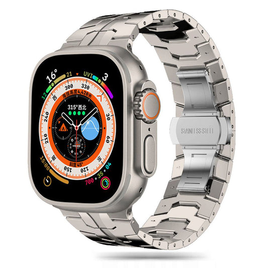 Remen Techsuit W063 za Apple Watch 49mm / 46mm / 45mm / 44mm / 42mm serije, Sivi