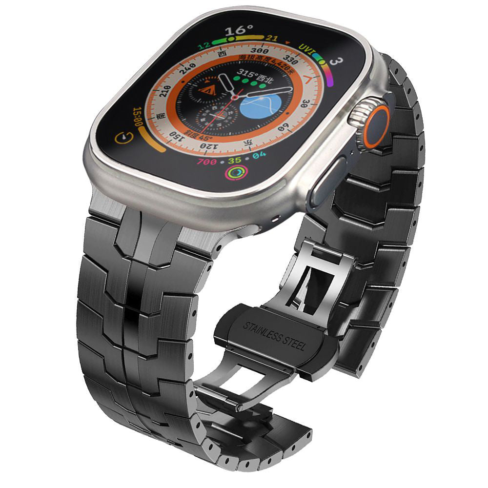 Remen Techsuit W063 za Apple Watch 49mm / 46mm / 45mm / 44mm / 42mm serije, Sivi