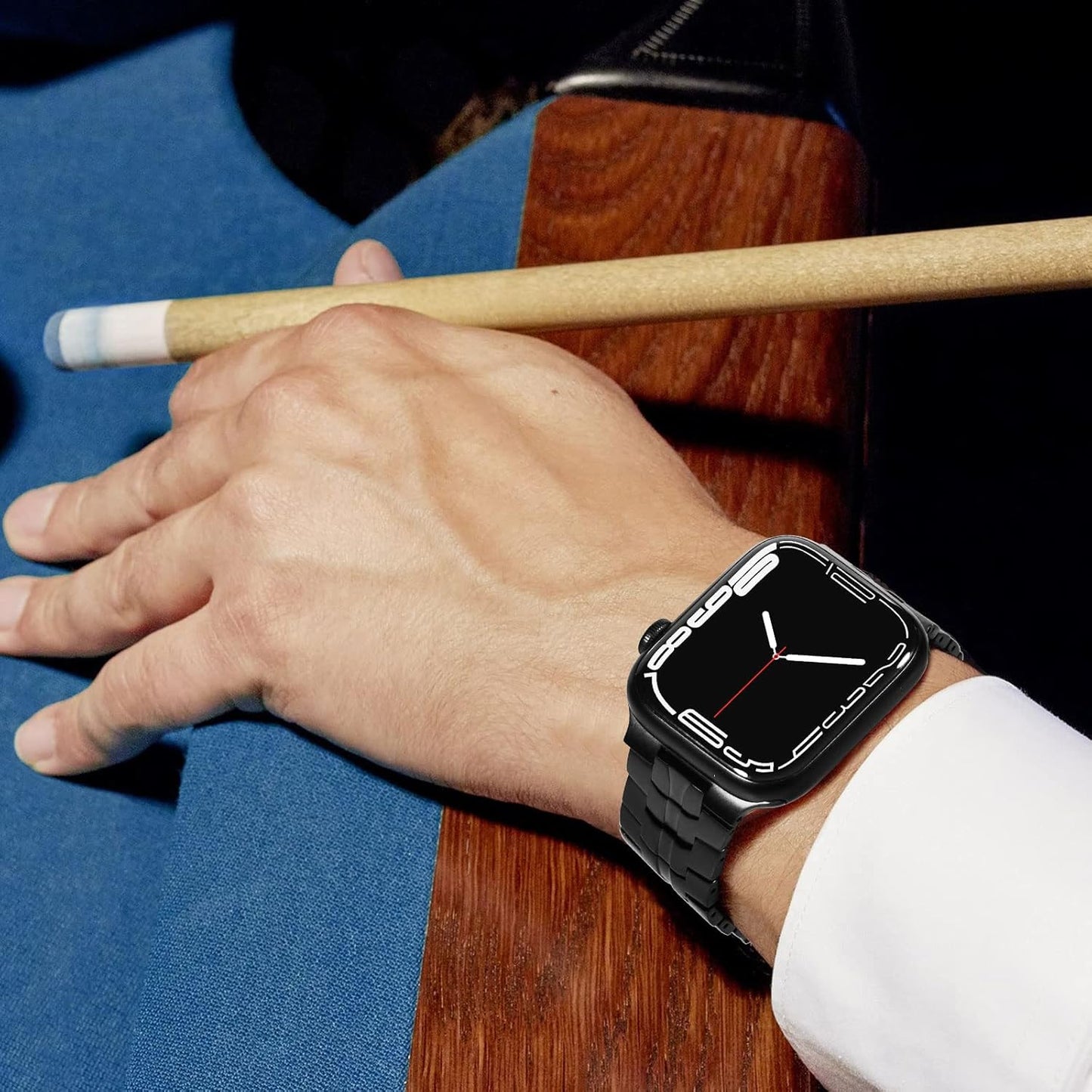 Remen Techsuit W063 za Apple Watch 49mm / 46mm / 45mm / 44mm / 42mm serije, Sivi