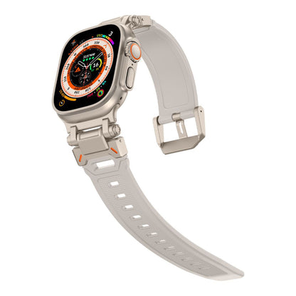 Remen Techsuit W064 za Apple Watch 49mm / 46mm / 45mm / 44mm / 42mm serije, Srebrni