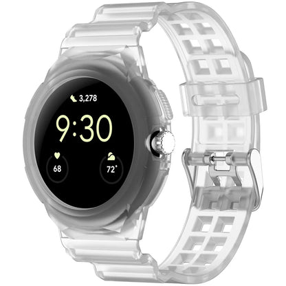 Remen Techsuit W065 za Google Pixel Watch 3 41mm / Watch 2 / Watch, Proziran