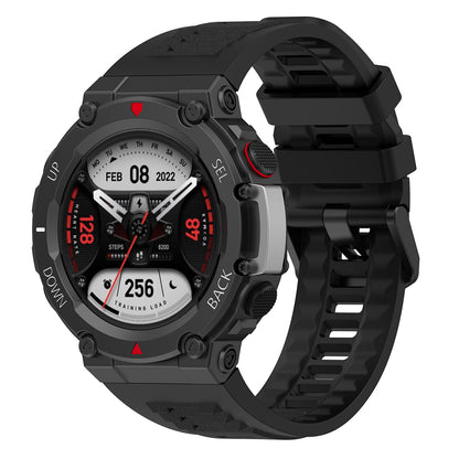 Remen Techsuit W067 za Amazfit T-Rex 2, Crni