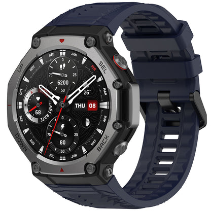 Remen Techsuit W067 za Amazfit T-Rex 3, Tamnoplavi