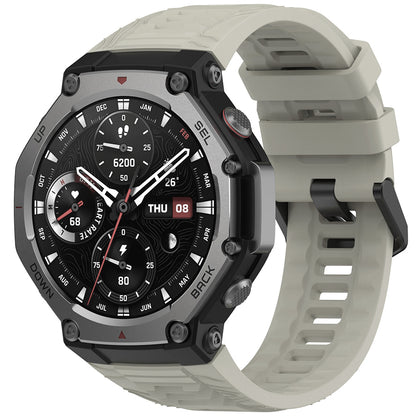 Remen Techsuit W067 za Amazfit T-Rex 3, Sivi