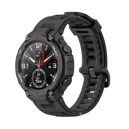 Remen Techsuit W067 za Amazfit T-Rex Pro / T-Rex, Crni