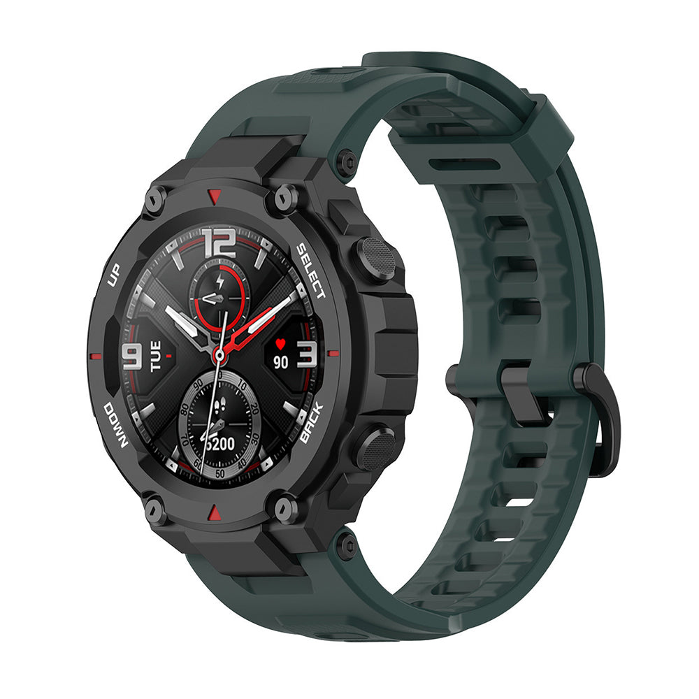 Remen Techsuit W067 za Amazfit T-Rex Pro / T-Rex, Tamno Zelen