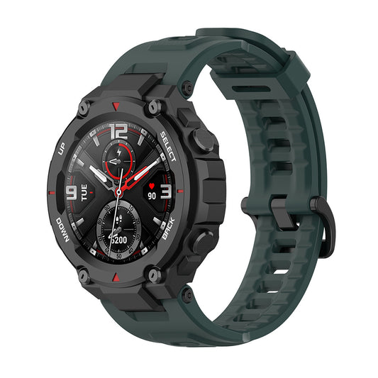Remen Techsuit W067 za Amazfit T-Rex Pro / T-Rex, Tamno Zelen