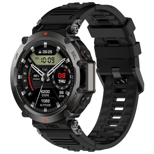 Remen Techsuit W067 za Amazfit T-Rex Ultra, Crni