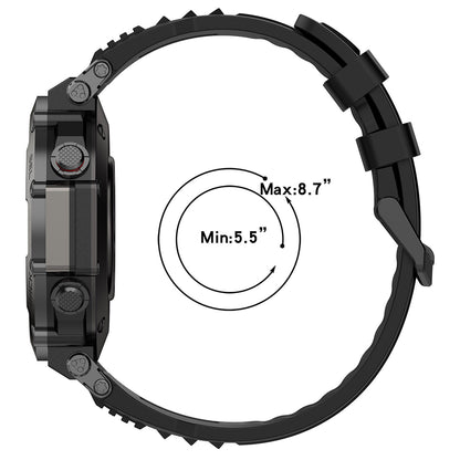 Techsuit remen W067 za Amazfit T-Rex Ultra, Zelena