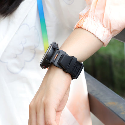 Remen Techsuit W068 za Garmin Watch Fenix seriju, 26mm, Crno-zeleni