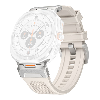 Remen Techsuit W068 za Samsung Galaxy Watch Ultra, Bijelo Srebrni