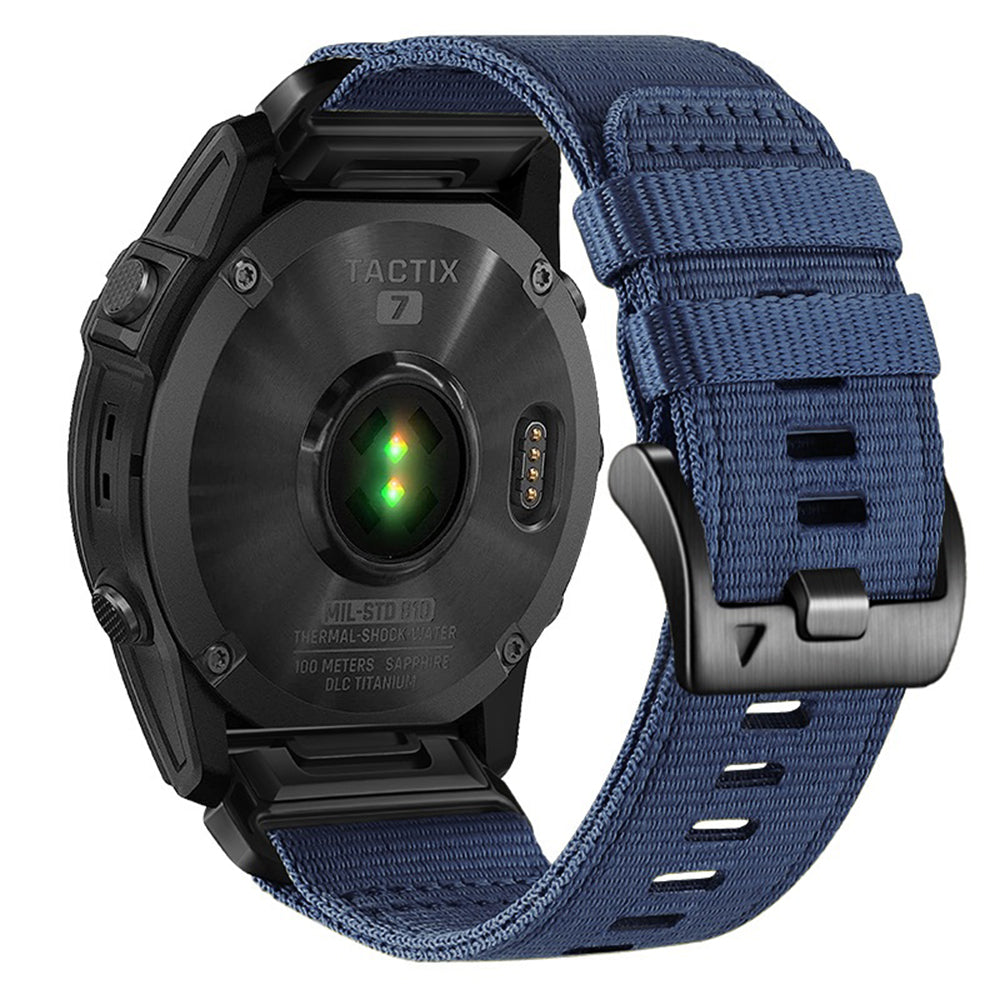 Techsuit W070 remen za Garmin Instinct / Approach / Fenix seriju satova, 20mm, Mornarsko plava